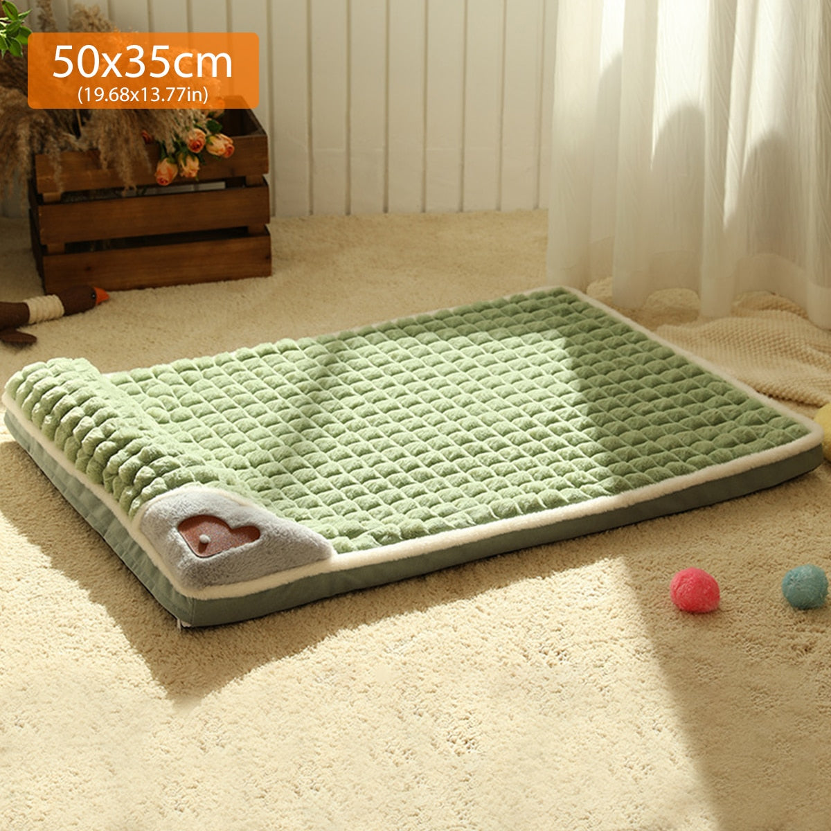 Pawfectbedsco | Orthopedic Dog Bed with Pillow