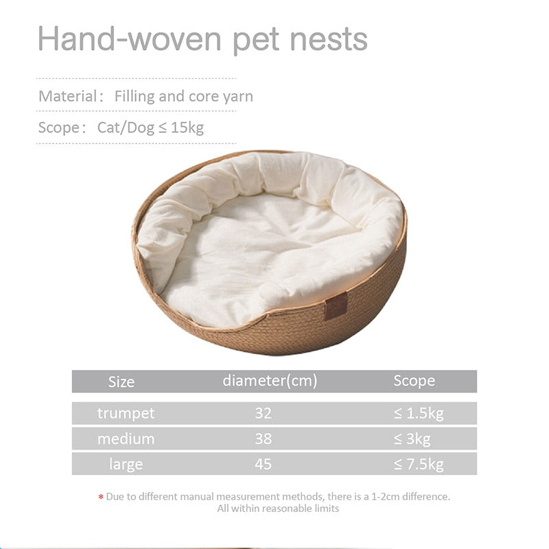 Pawfectbedsco | Soft Pet Bed  for Cats and Dogs